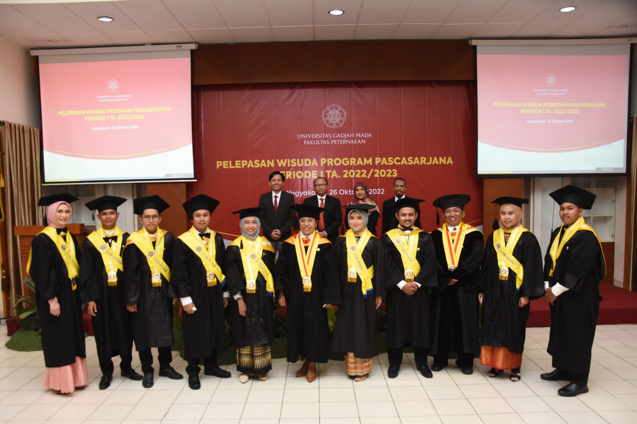 Pelepasan Wisuda Program Pascasarjana Periode I TA. 2022/2023 ...